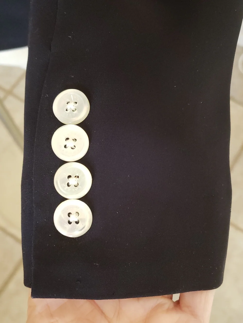 Vintage Ralph Lauren Black Silk Blazer – Size 12